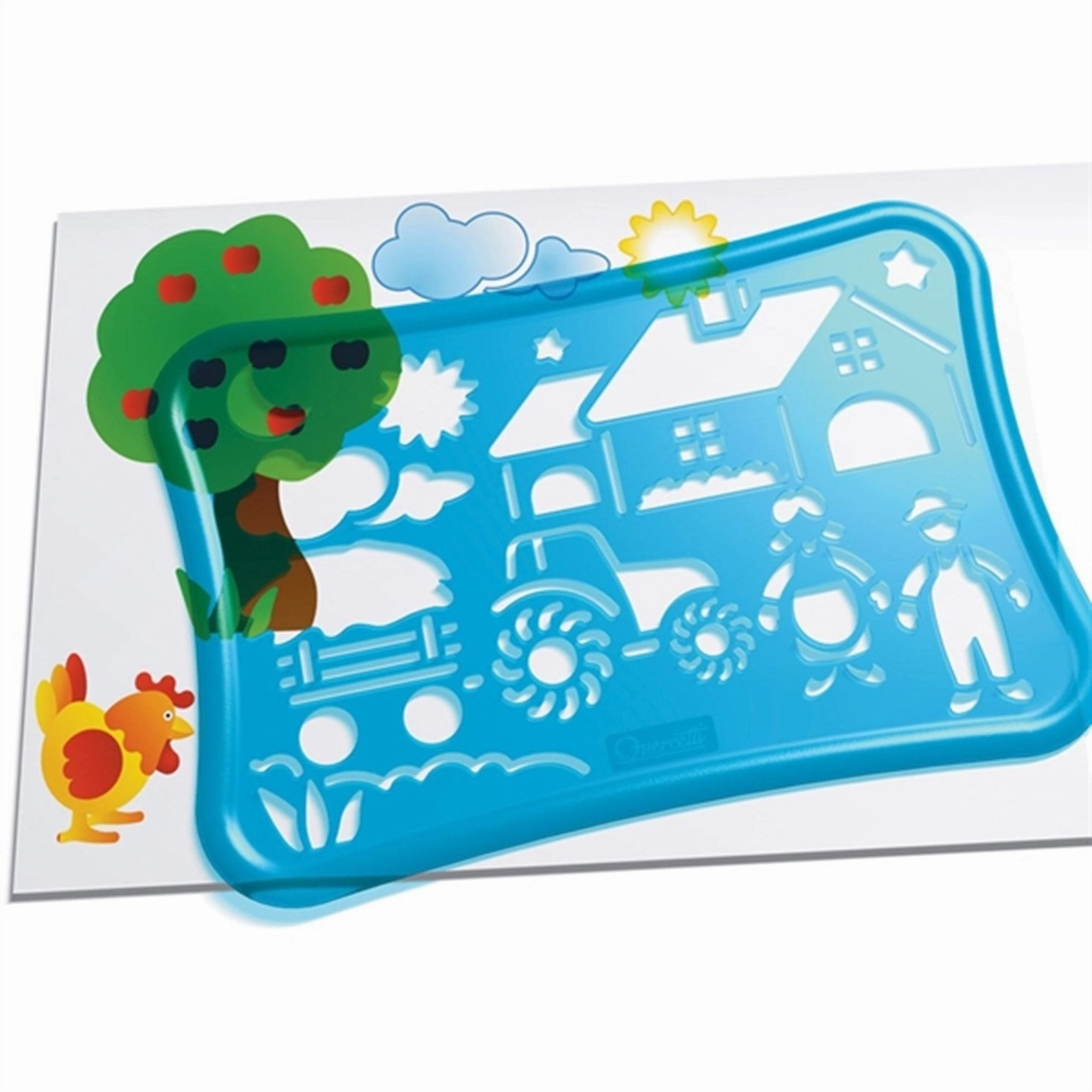 Quercetti Design Stencils: Farm