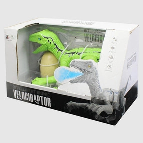 R/C Intelligent Bionic Velociraptor - Green