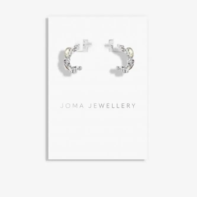 Trésors Radieux Bijoux Huggies Boucles d'Oreilles Huggie Argent 5838 Joma Jewellery
