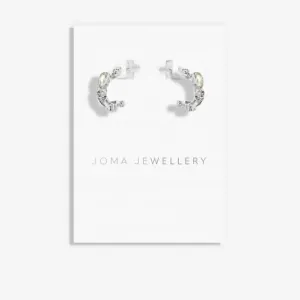 Trésors Radieux Bijoux Huggies Boucles d'Oreilles Huggie Argent 5838 Joma Jewellery