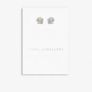 Boucles d'oreilles en argent avec pierres précieuses éclatantes 5839 Joma Jewellery