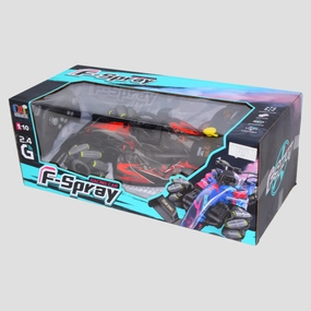 Remote Control Formula 1 Car with Smoke  Red