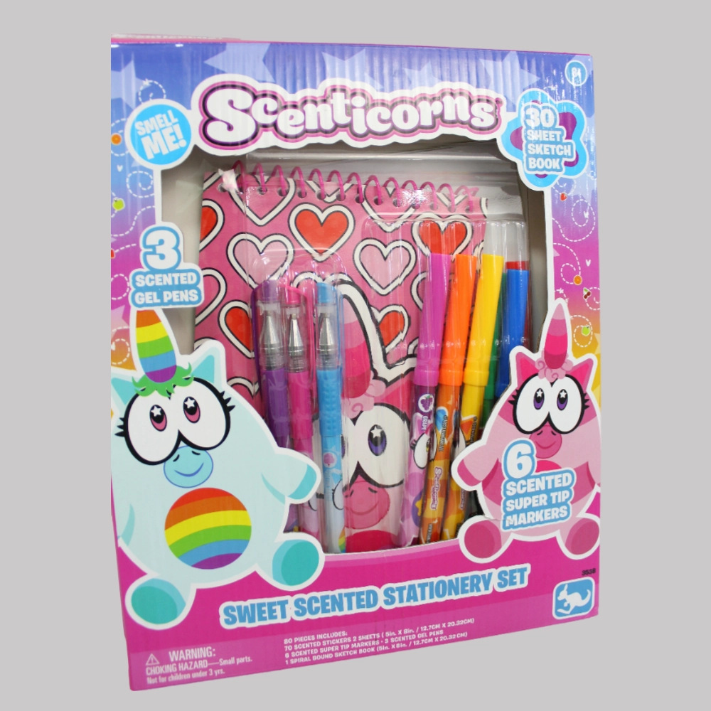 Scenticorns Sweet Scented Stationery Set