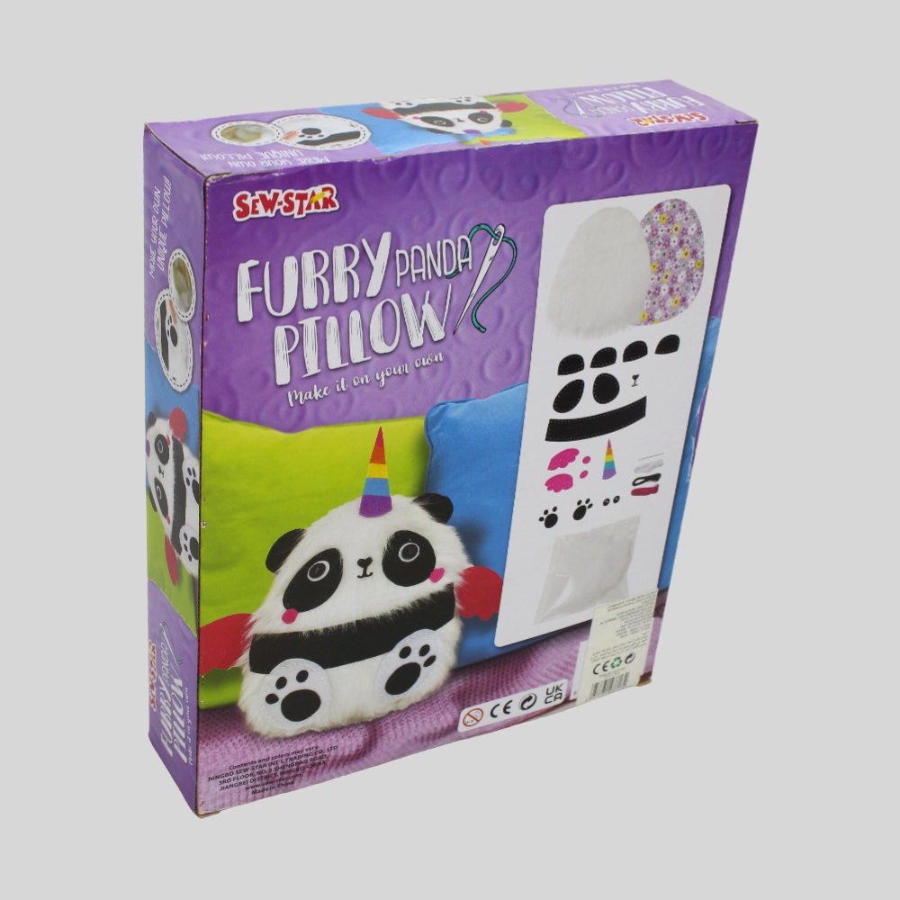 Sew-Star Furry Pillow Sewing  Panda