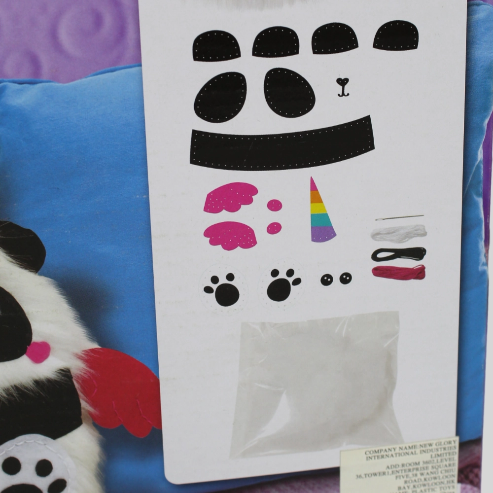 Sew-Star Furry Pillow Sewing  Panda