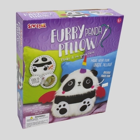 Sew-Star Furry Pillow Sewing  Panda