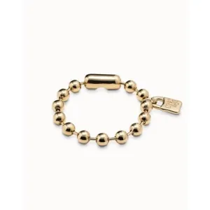 Bracelet en métal doré à motifs flocons de neige Unode50 Bijoux et Accessoires