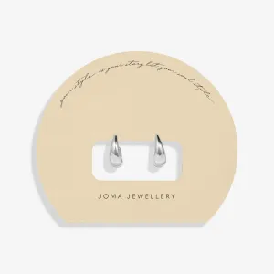 Boucles d'oreilles Soul Shine en argent plaqué, modèle conique 8476 par Joma Jewellery
