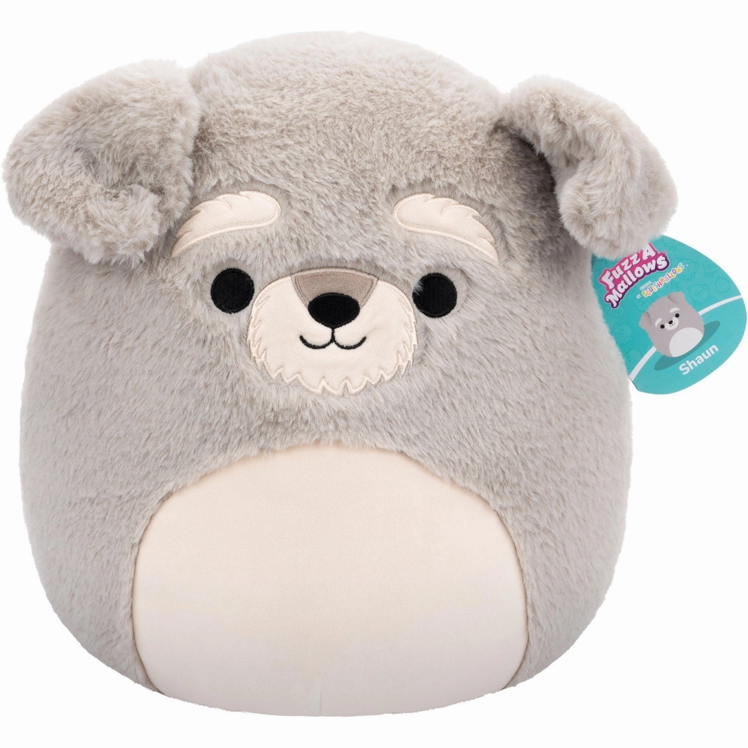 Squishmallows 30 Cm Fuzz A Mallows Shaun Schnauzer