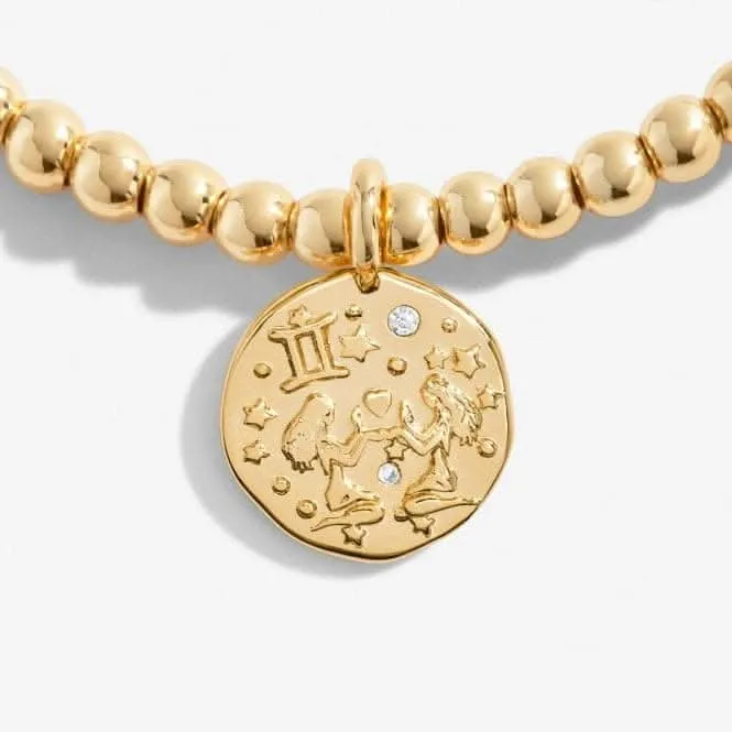 Bracelet extensible plaqué or Petit Gémeaux 17,5 cm 6794 Joma Jewellery
