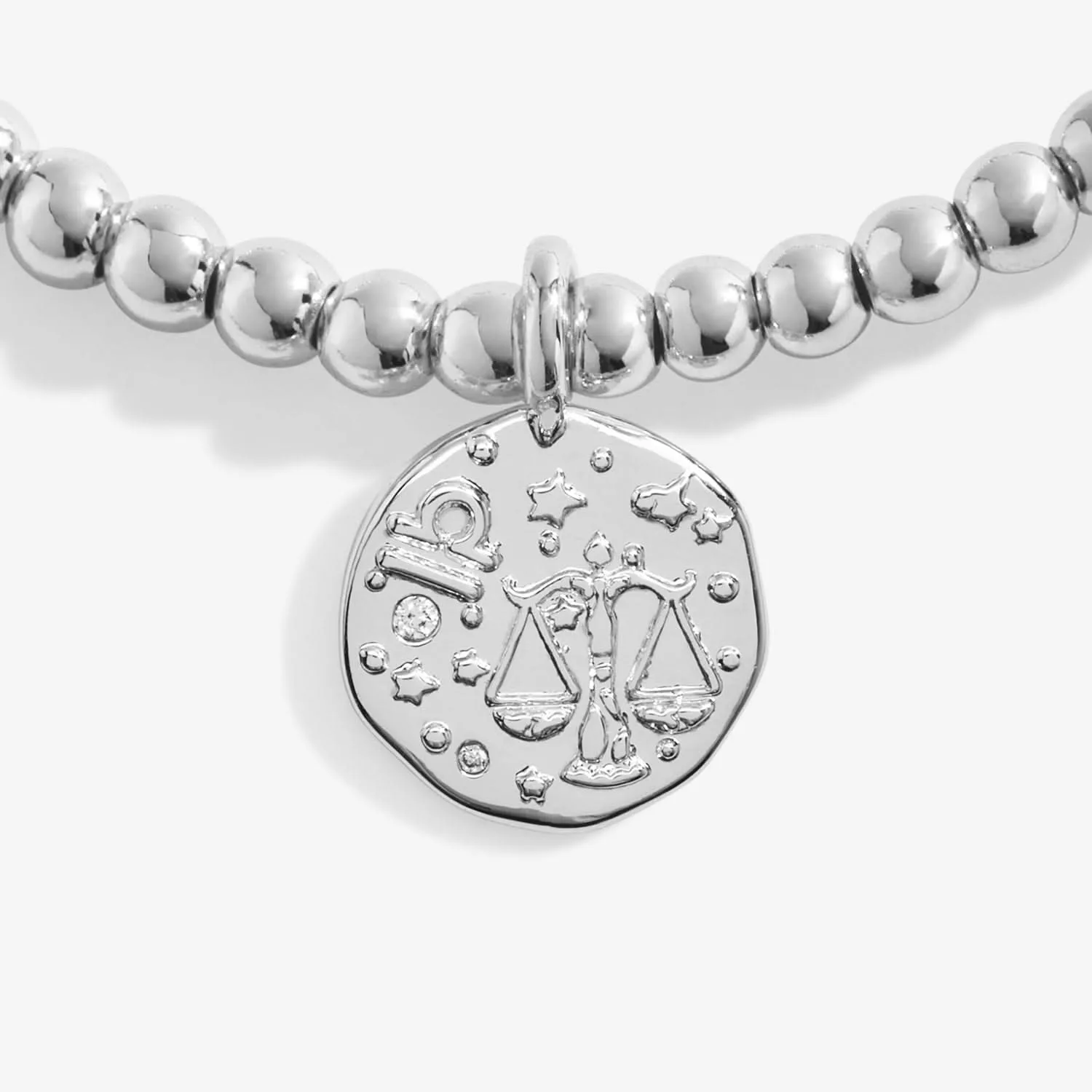 Bracelet en argent plaqué Petit Signe du Zodiaque Balance 7438 Joma Jewellery