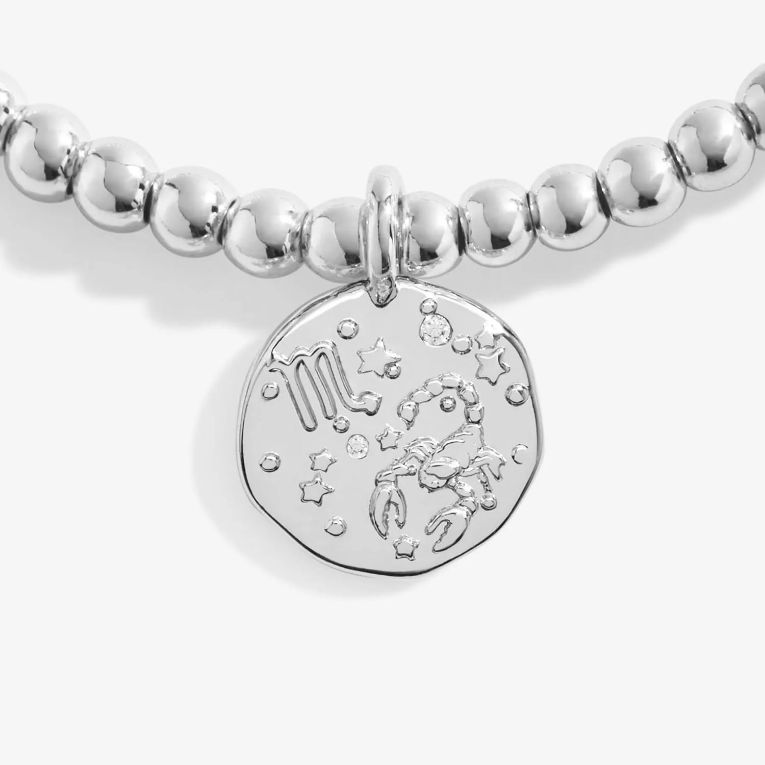 Bracelet en Argenté Petit Scorpion Signe Astrologique 7439 Joma Jewellery