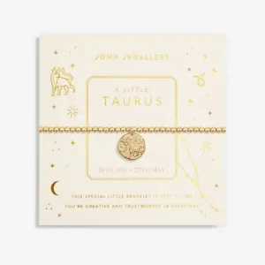 Bracelet extensible en or plaqué Petit Taureau 17,5 cm 6804 Joma Jewellery