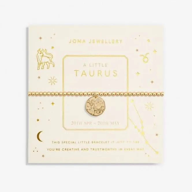 Bracelet extensible en or plaqué Petit Taureau 17,5 cm 6804 Joma Jewellery