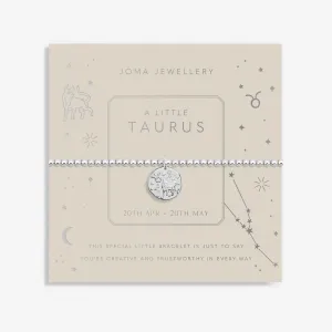 Bracelet en Argenté Petit Taureau Signe Astrologique 7445 Joma Jewellery