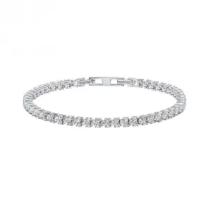 Bracelet en argent sterling avec zirconium cubique transparent B5475 - Diamonfire Jewellery