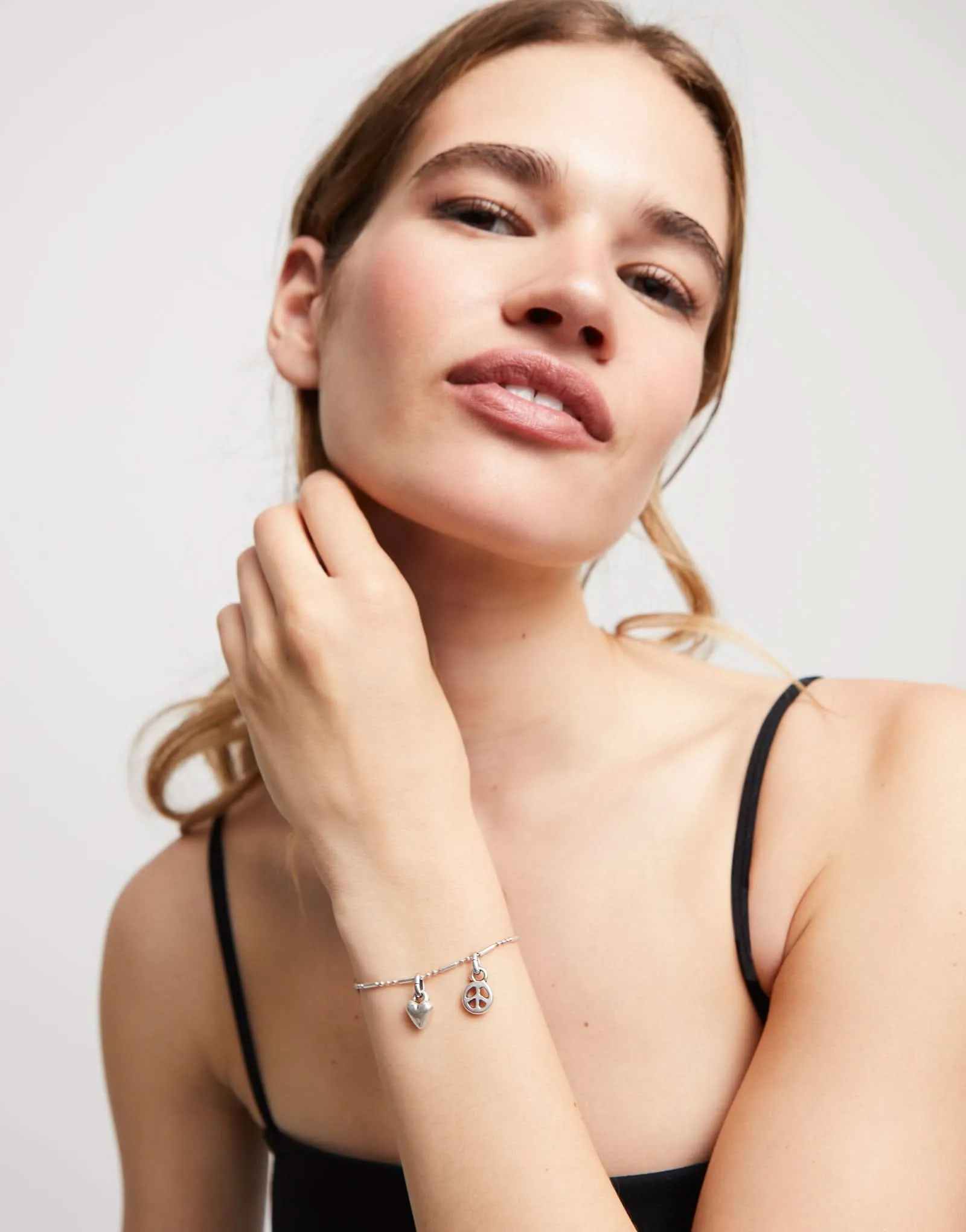 Bracelet en argent plaqué Sterling Hazte Silver PUL2499MTL0000 Bijoux et accessoires Unode50