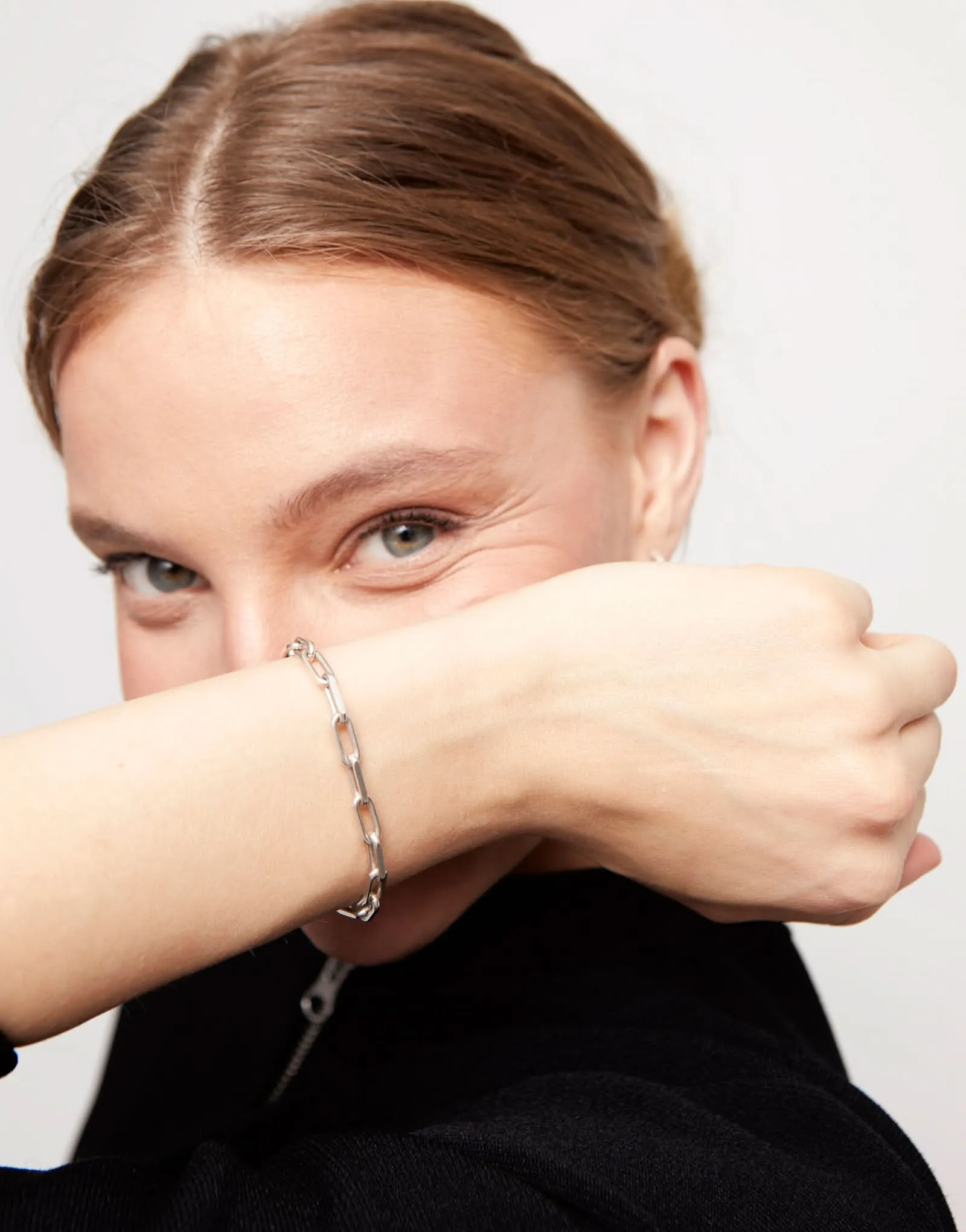 Bracelet en Argent Sterling Plaqué Hazte Silver PUL2503MTL0000 Unode50 Bijoux et Accessoires