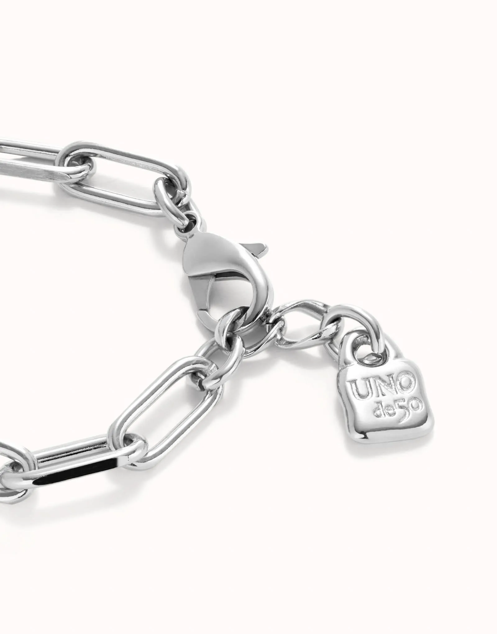 Bracelet en métal plaqué argent Sterling PUL2468MTL000 Unode50 Bijoux et Accessoires