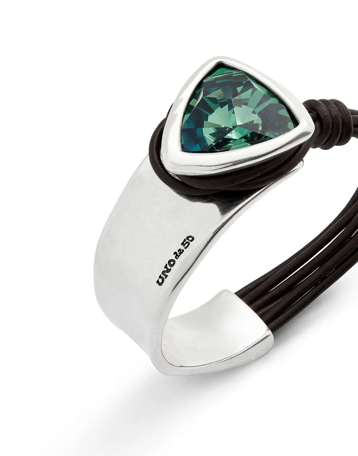 Bracelet en argent plaqué vert caméléonique Ser PUL2508VRDMTL0 Unode50 Bijoux et accessoires