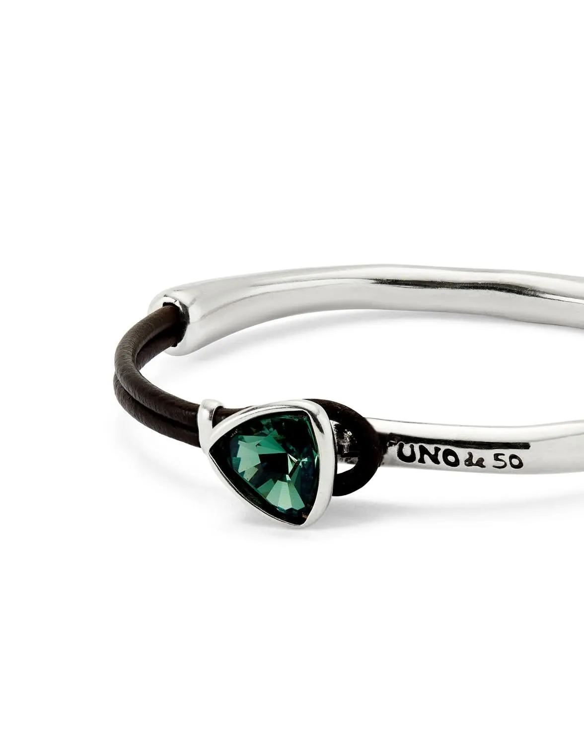 Bracelet en Argent Sterling Plaqué Vert Caméléon PUL2509VRDMTL0 Unode50 Bijoux et Accessoires