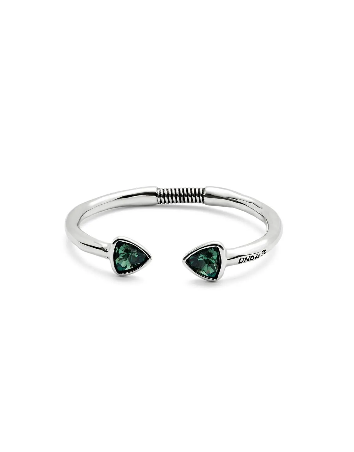 Bracelet en argent plaqué vert caméléon PUL2510VRDMTL0 Unode50 Bijoux et accessoires