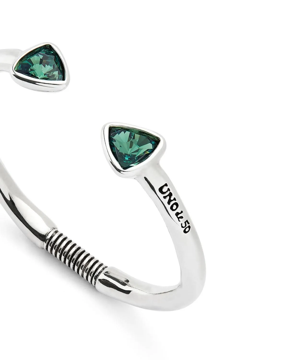 Bracelet en argent plaqué vert caméléon PUL2510VRDMTL0 Unode50 Bijoux et accessoires