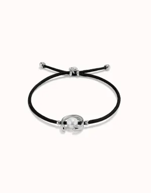 Bracelet Noir Plaqué Argent Sterling Ser Diferente PUL2505NGRMTL0M Unode50 Bijoux Et Accessoires