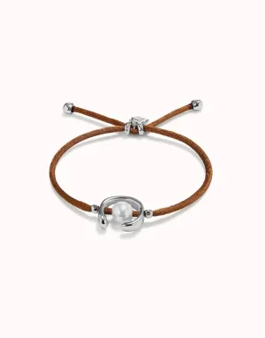 Bracelet en Argent Sterling plaqué Marron Ser Diferente PUL2505MARMTL0M Bijoux et Accessoires Unode50