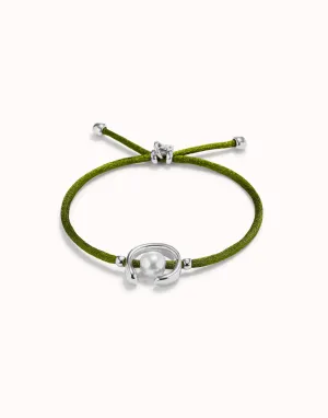 Bracelet en argent plaqué Sterling Ser Diferente Vert PUL2505VDOMTL0M Unode50 Bijoux et Accessoires