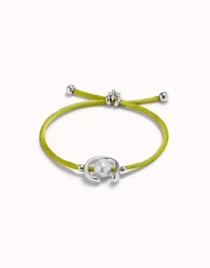Bracelet en argent plaqué Sterling Ser Diferente vert citron PUL2505VDLMTL0M Unode50 Bijoux et accessoires