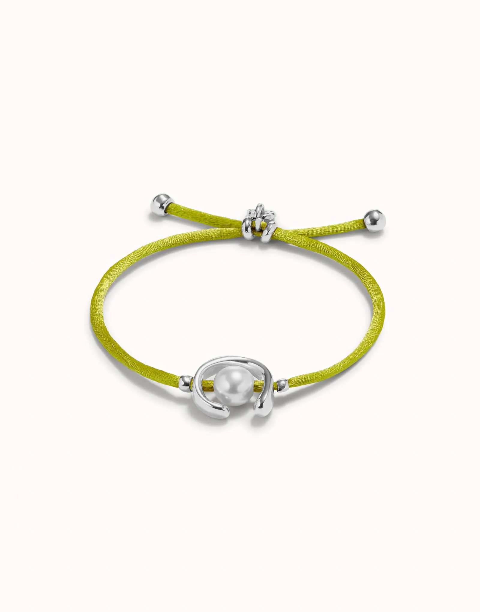 Bracelet en argent plaqué Sterling Ser Diferente vert citron PUL2505VDLMTL0M Unode50 Bijoux et accessoires