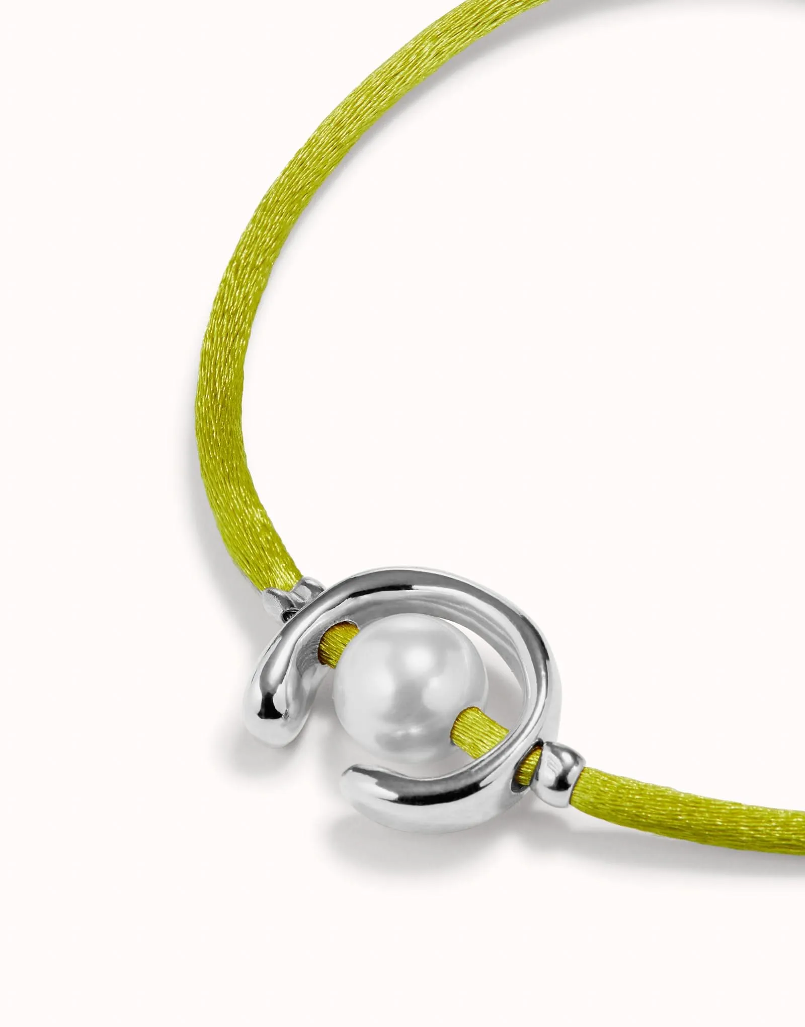 Bracelet en argent plaqué Sterling Ser Diferente vert citron PUL2505VDLMTL0M Unode50 Bijoux et accessoires