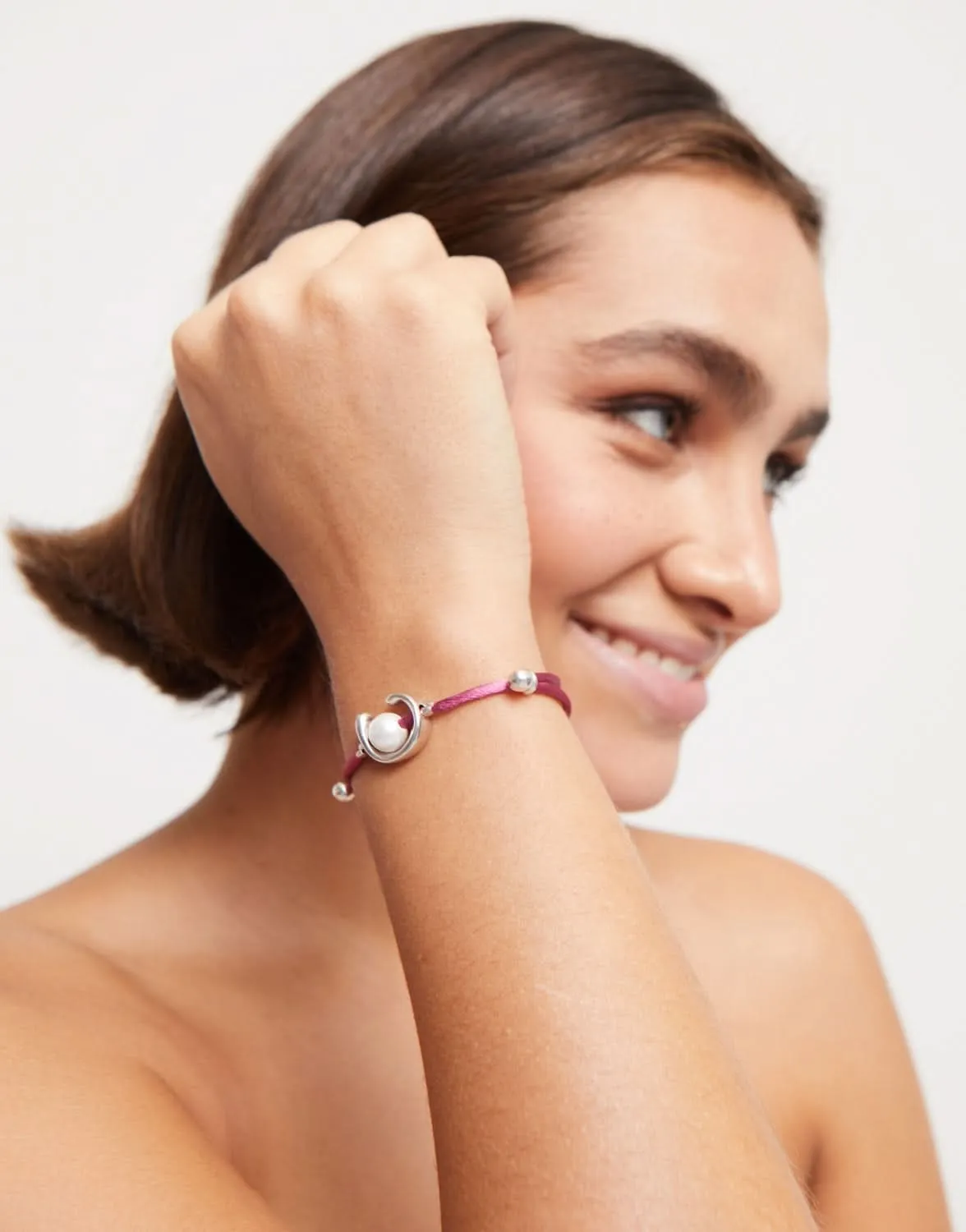 Bracelet en Argent Sterling Plaqué Ser Diferente Mauve PUL2505MLVMTL0M Bijoux et Accessoires Unode50