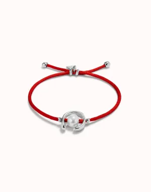 Bracelet Rouge en Argent Sterling Plaqué Ser Diferente PUL2505ROJMTL0M Bijoux et Accessoires Unode50
