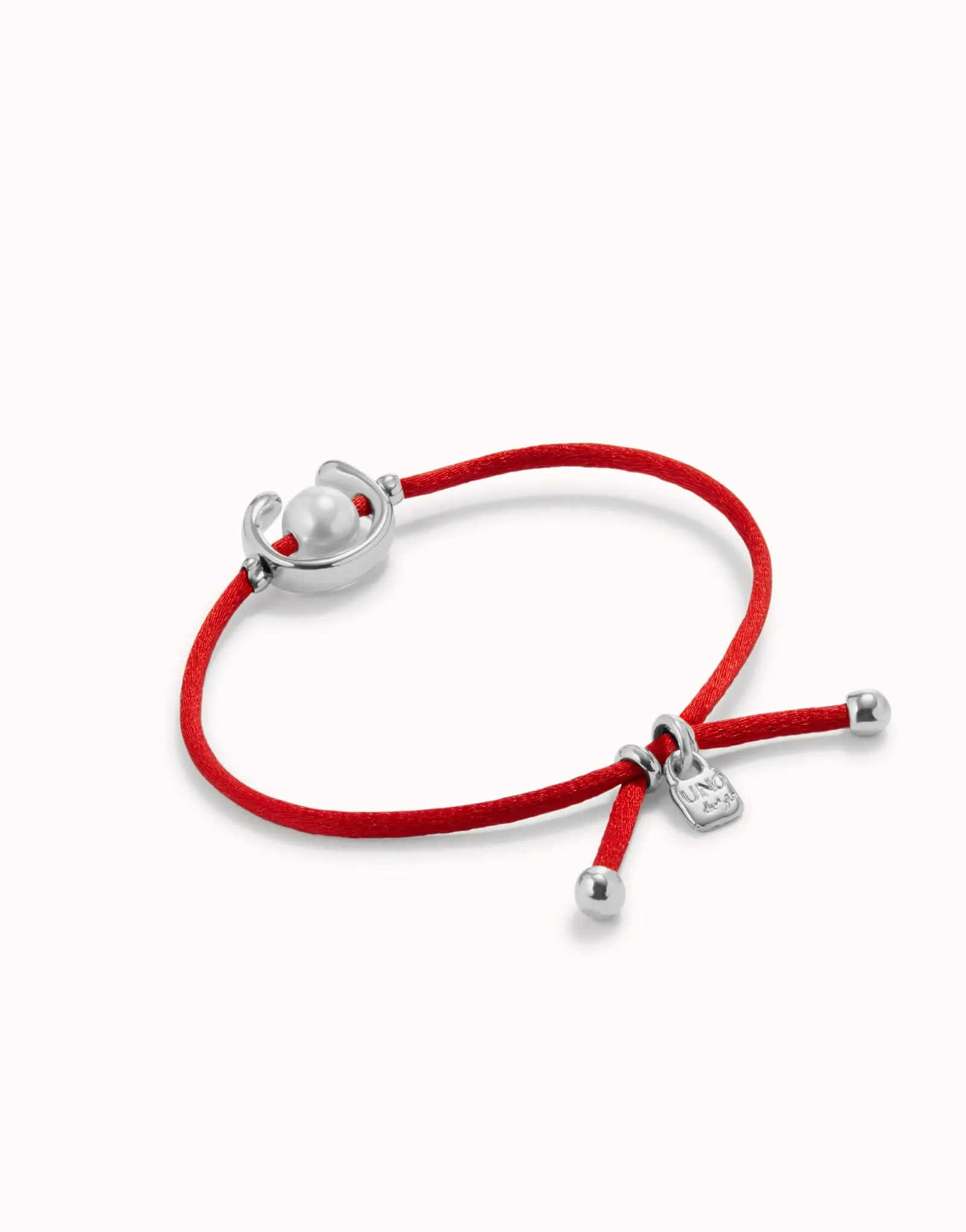 Bracelet Rouge en Argent Sterling Plaqué Ser Diferente PUL2505ROJMTL0M Bijoux et Accessoires Unode50