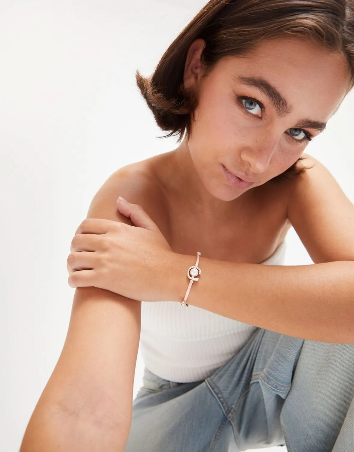 Bracelet en Argent Sterling Plaqué Ser Diferente Saumon PUL2505SLMMTL0M Bijoux et Accessoires Unode50