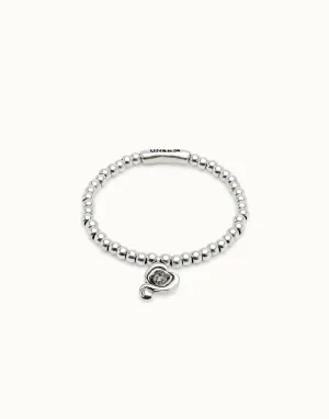 Bracelet Noir Expresiva en Argent Sterling Plaqué PUL2514NGRMTL0 Unode50 Bijoux et Accessoires