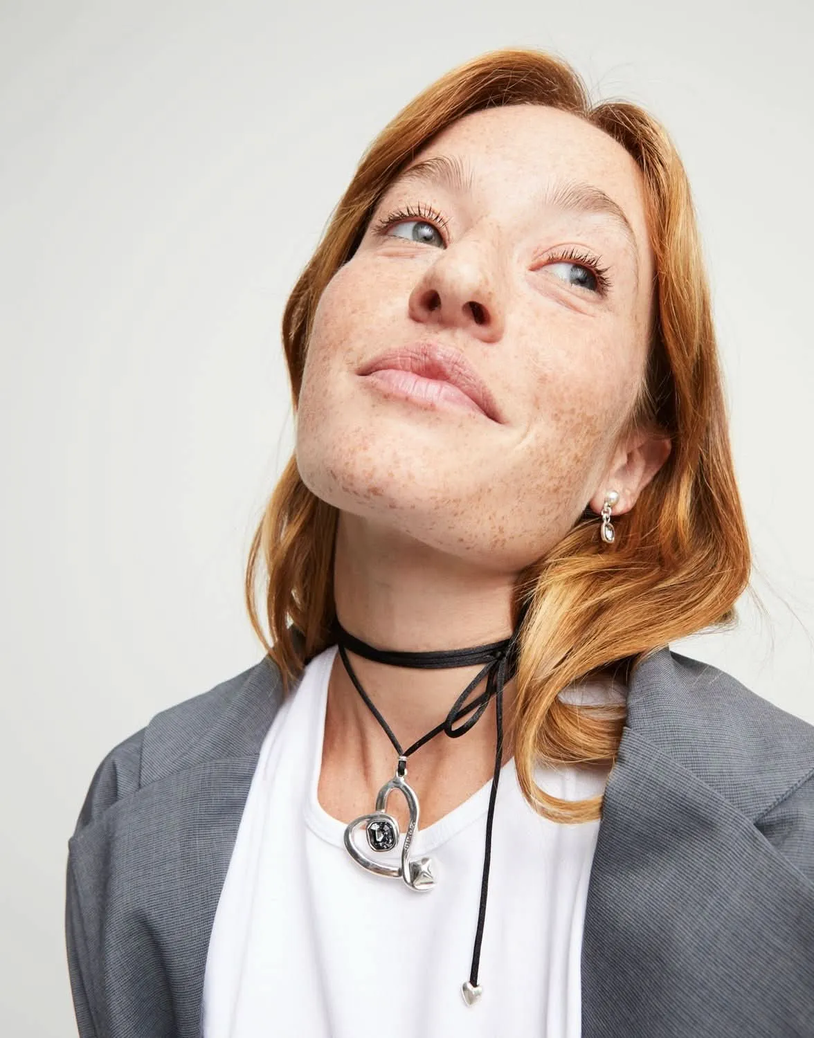 Collier Noir Ser Expresiva en Argent Plaqué Sterling COL2012NGRMTL0U Unode50 Bijoux et Accessoires