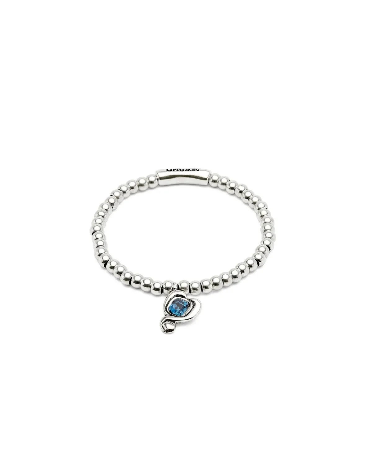Bracelet en argent plaqué Sterling Ser Expresiva Bleu PUL2514AZOMTL0 Unode50 Bijoux et Accessoires
