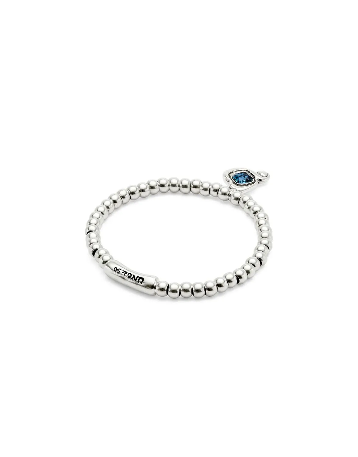 Bracelet en argent plaqué Sterling Ser Expresiva Bleu PUL2514AZOMTL0 Unode50 Bijoux et Accessoires