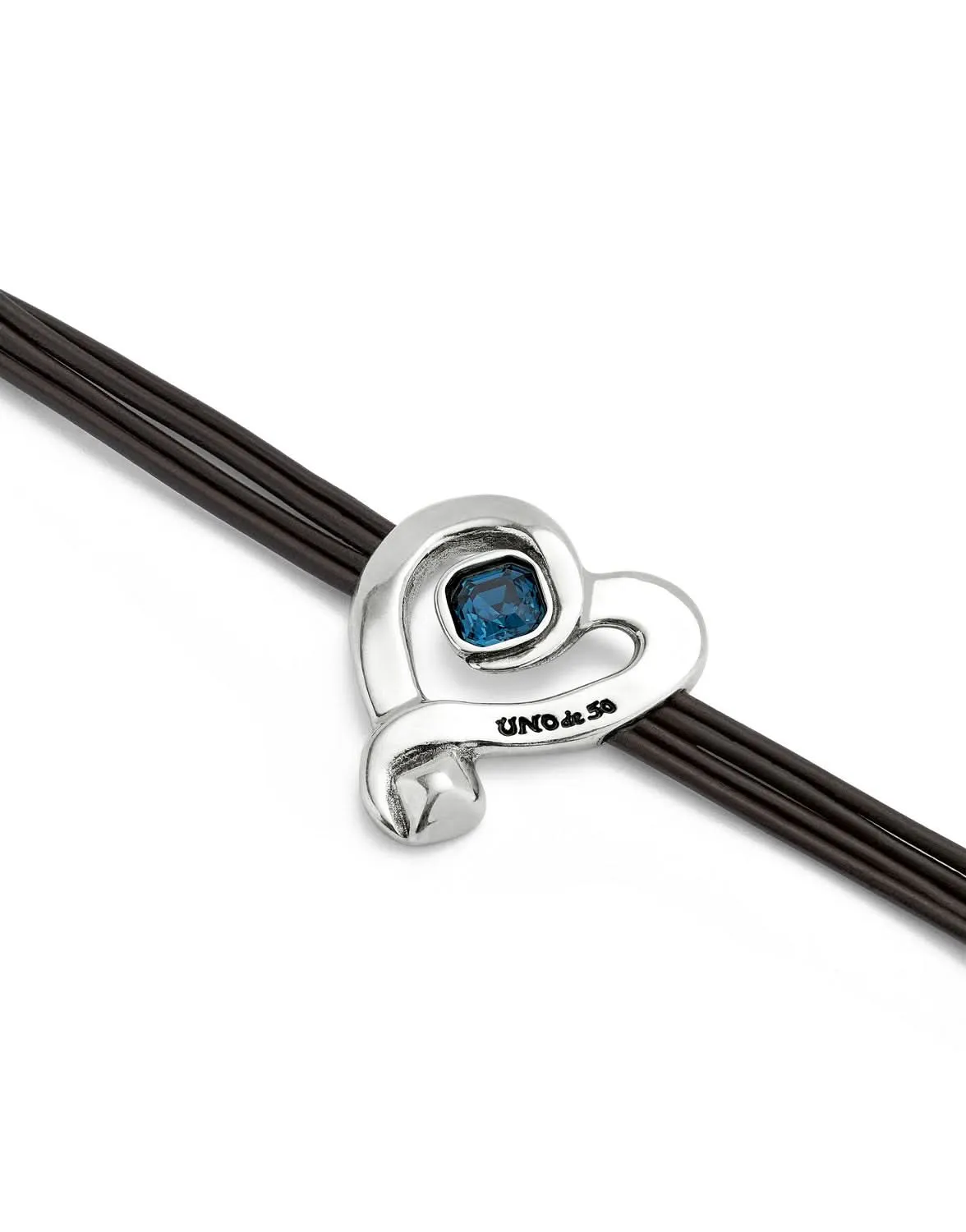 Bracelet Ser Expresiva Bleu en Argent Sterling plaqué PUL2542AZOMTL0 Unode50 Bijoux et Accessoires