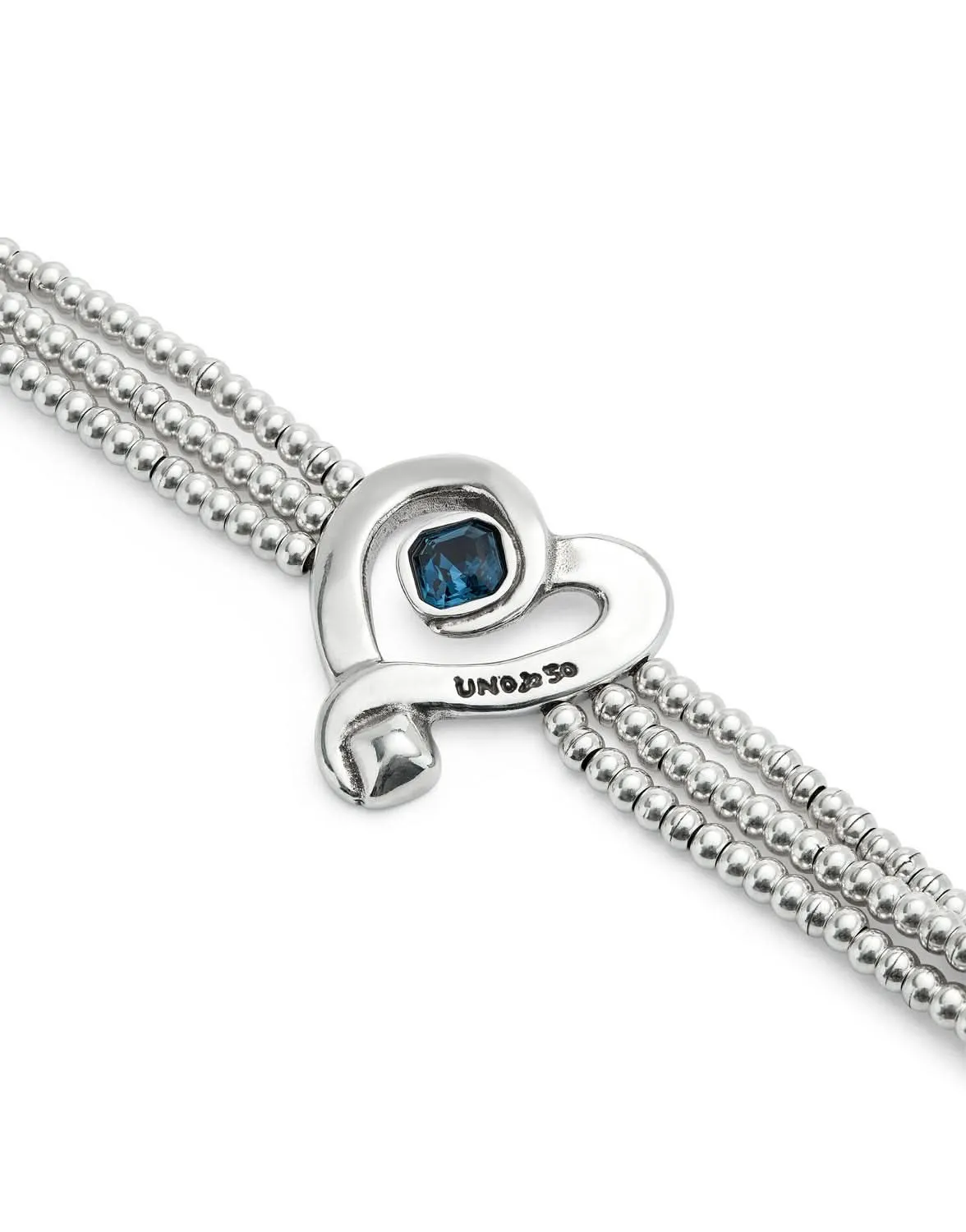 Bracelet Ser Expresiva Bleu en Argent Sterling Plaqué PUL2543AZOMTL0 Unode50 Bijoux et Accessoires