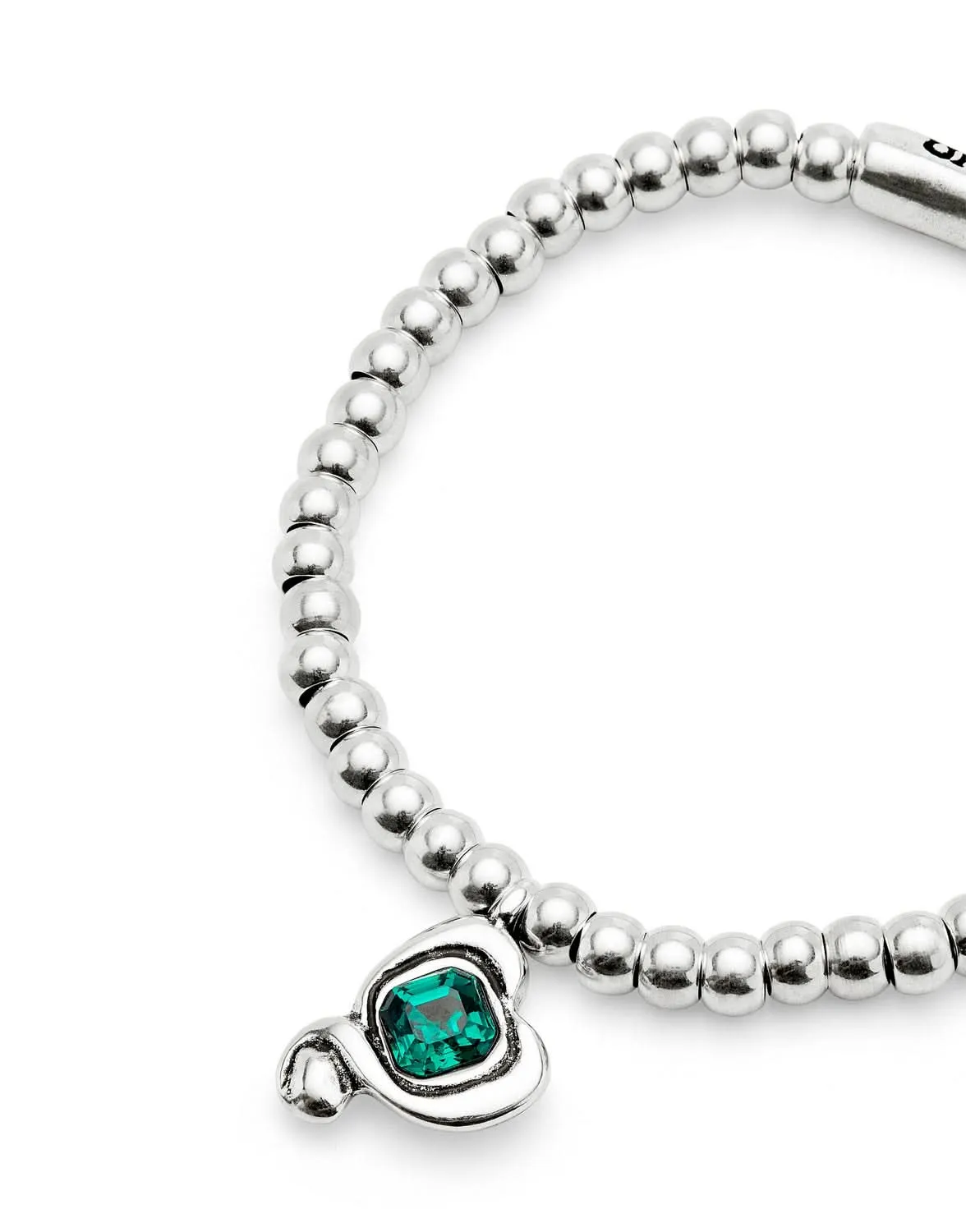 Bracelet Ser Expresiva Vert en Argent Sterling plaqué PUL2514VRDMTL0 Unode50 Bijoux et Accessoires