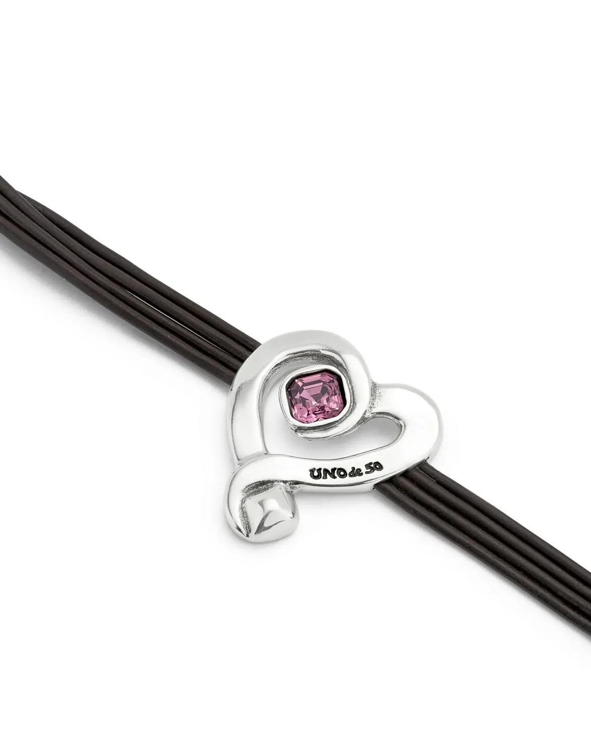 Bracelet Plaqué Argent Sterling Ser Expresiva Rose PUL2542RSAMTL0 Unode50 Bijoux Et Accessoires