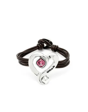 Bracelet Plaqué Argent Sterling Ser Expresiva Rose PUL2542RSAMTL0 Unode50 Bijoux Et Accessoires