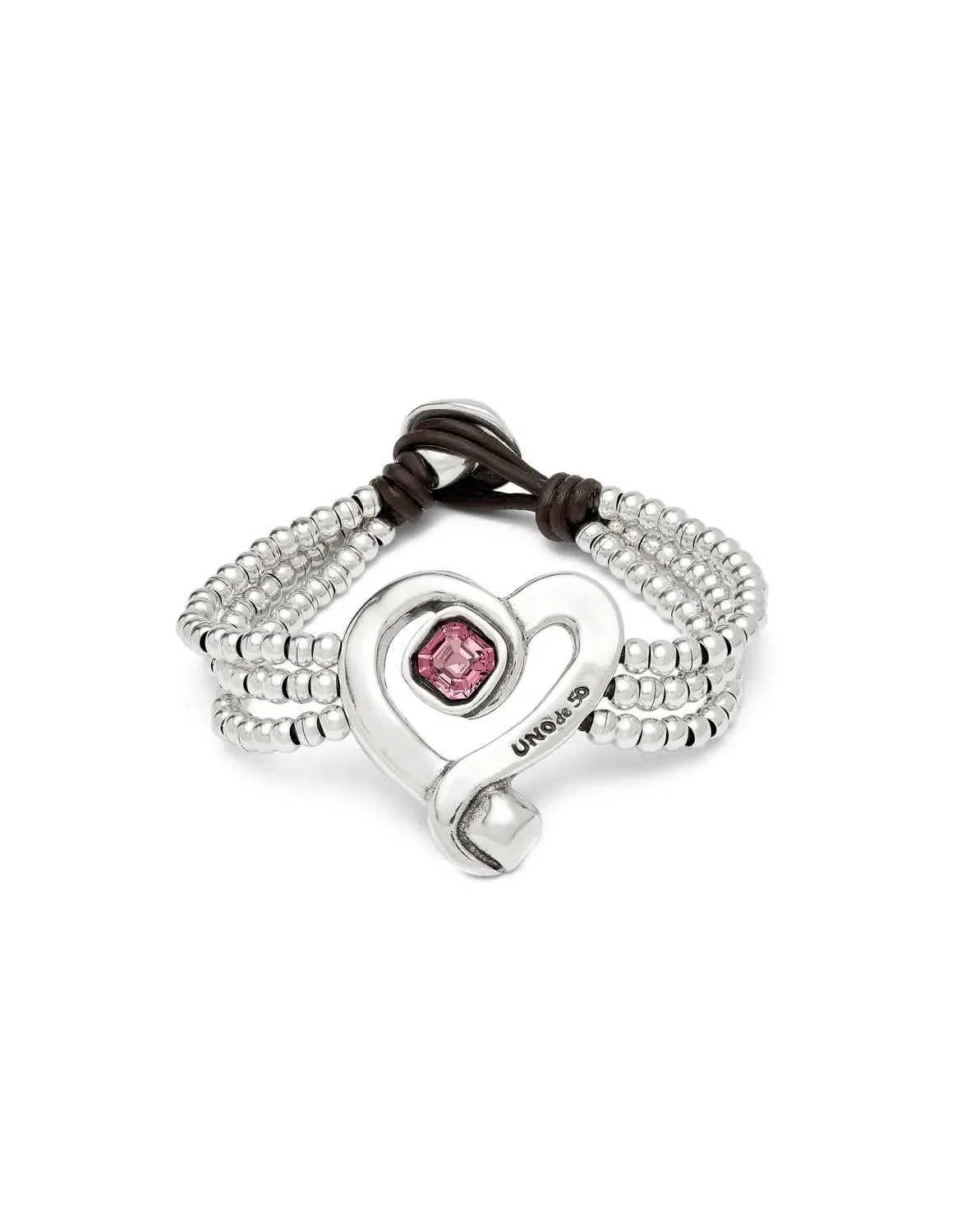 Bracelet en argent plaqué rose expressif PUL2543RSAMTL0 Unode50 Bijoux et accessoires