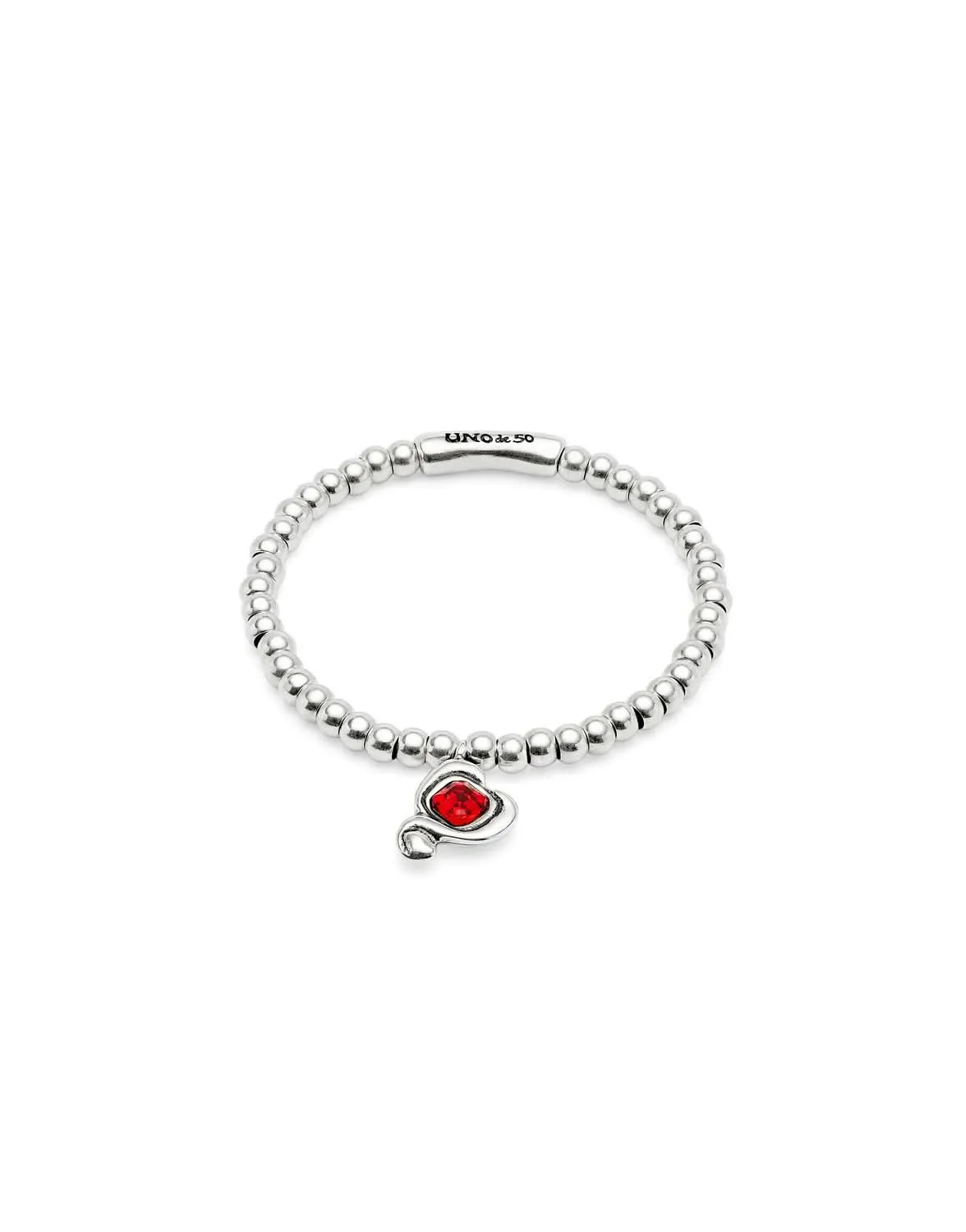 Bracelet Rouge Ser Expresiva en Argent Sterling plaqué PUL2514ROJMTL0 Unode50 Bijoux et Accessoires