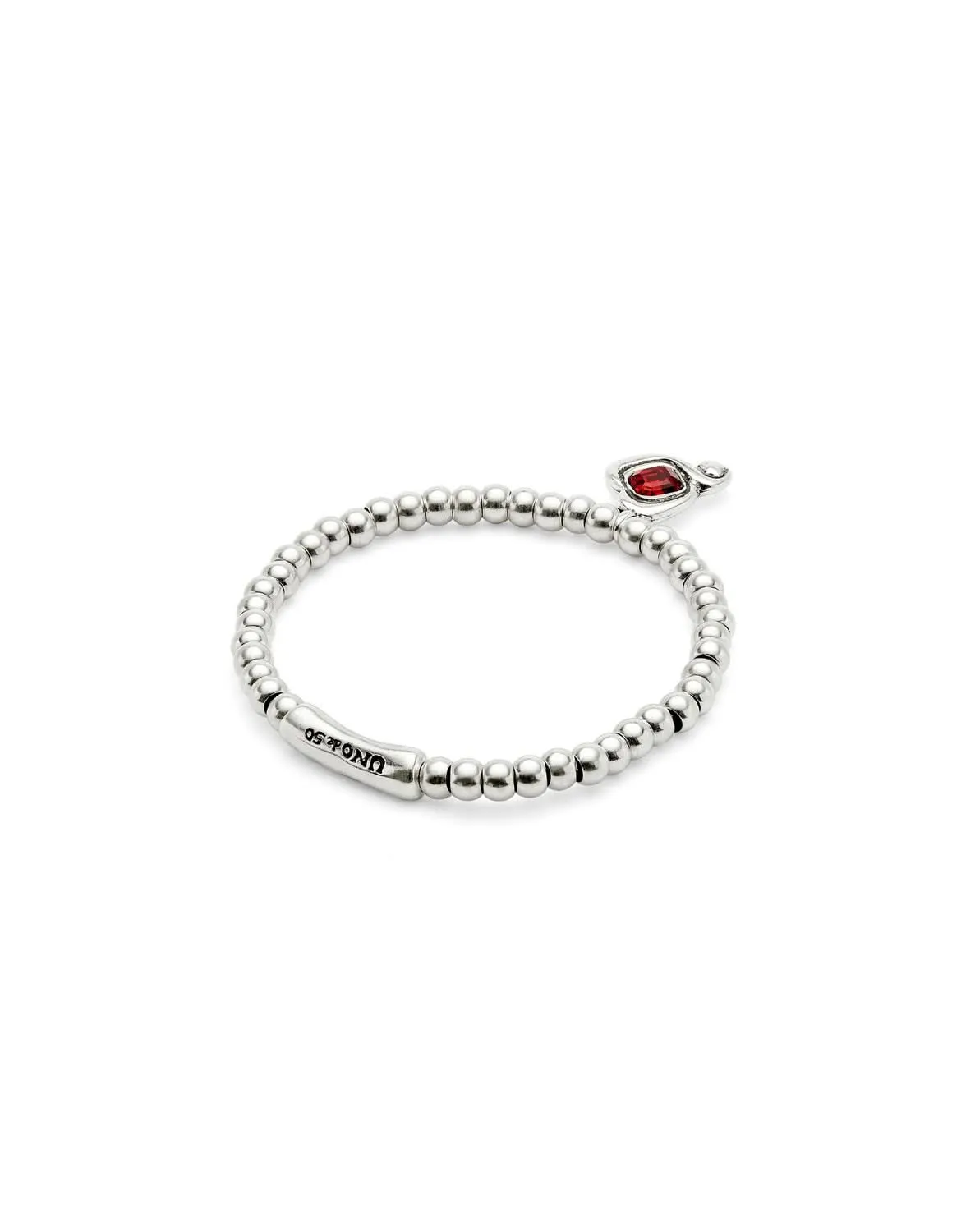 Bracelet Rouge Ser Expresiva en Argent Sterling plaqué PUL2514ROJMTL0 Unode50 Bijoux et Accessoires