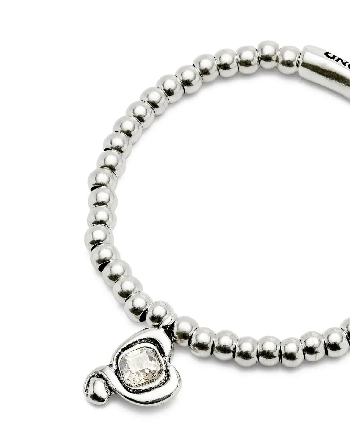 Bracelet Blanc Exprès en Argent Sterling plaqué PUL2514CRSMTL0 Unode50 Bijoux et Accessoires